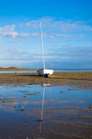 Bateau à Mendu — photographie de paysage breton de Franck Besrest