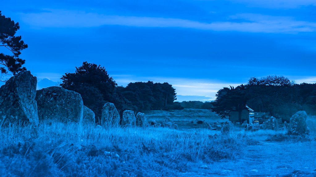Heure bleue à Carnac