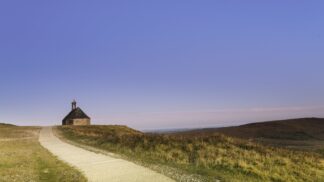 Mont Saint-Michel de Brasparts, panorama — photographie de montagne de Franck Besrest
