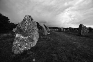 Pierre dressée, mémoire de Carnac — photographie des mégalithes de Carnac de Franck Besrest