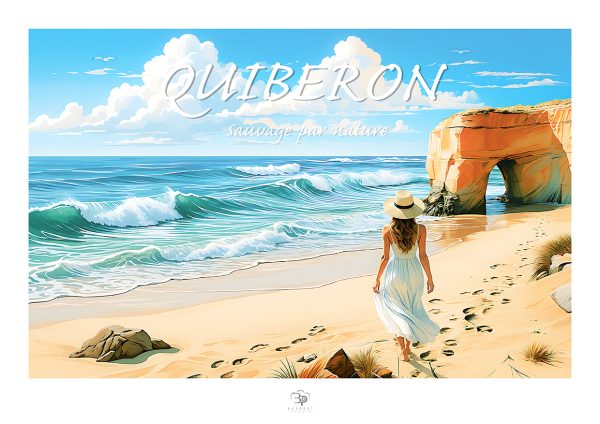 Affiche — Quiberon — Sauvage par nature