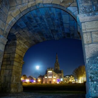Sainte-Anne, gardienne de la nuit — photographie du patrimoine breton de Franck Besrest