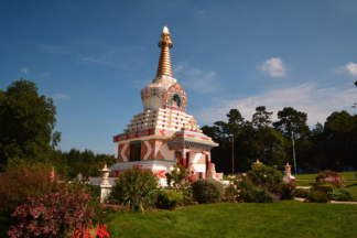 Temple bouddhiste — Carhaix — photographie du patrimoine breton de Franck Besrest