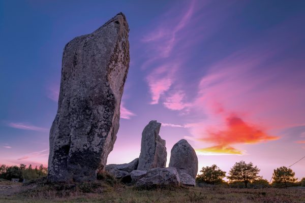 Carnac Megalithes de Kermario — photographie des mégalithes de Carnac de Franck Besrest
