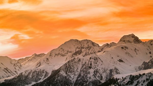 Coucher de soleil — Pyrénées