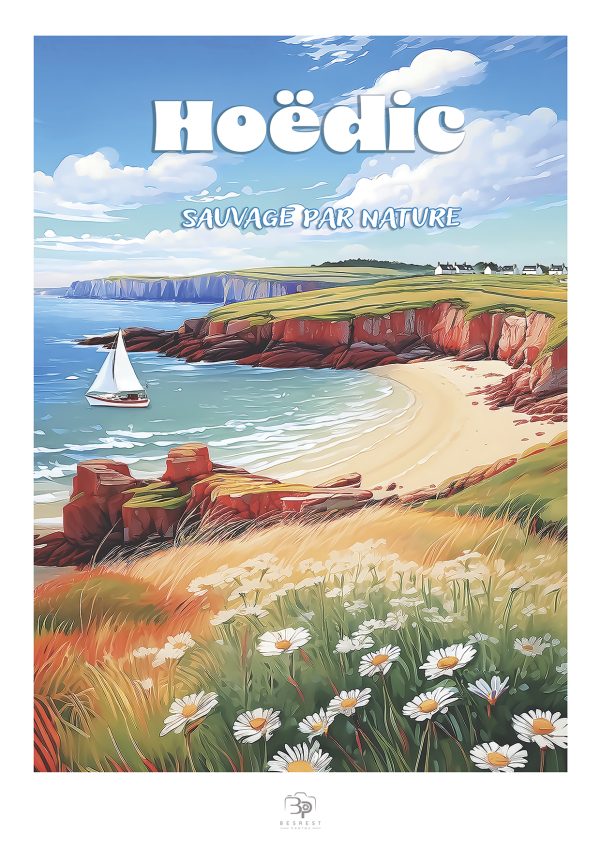 Affiche — Hoëdic — Sauvage par nature