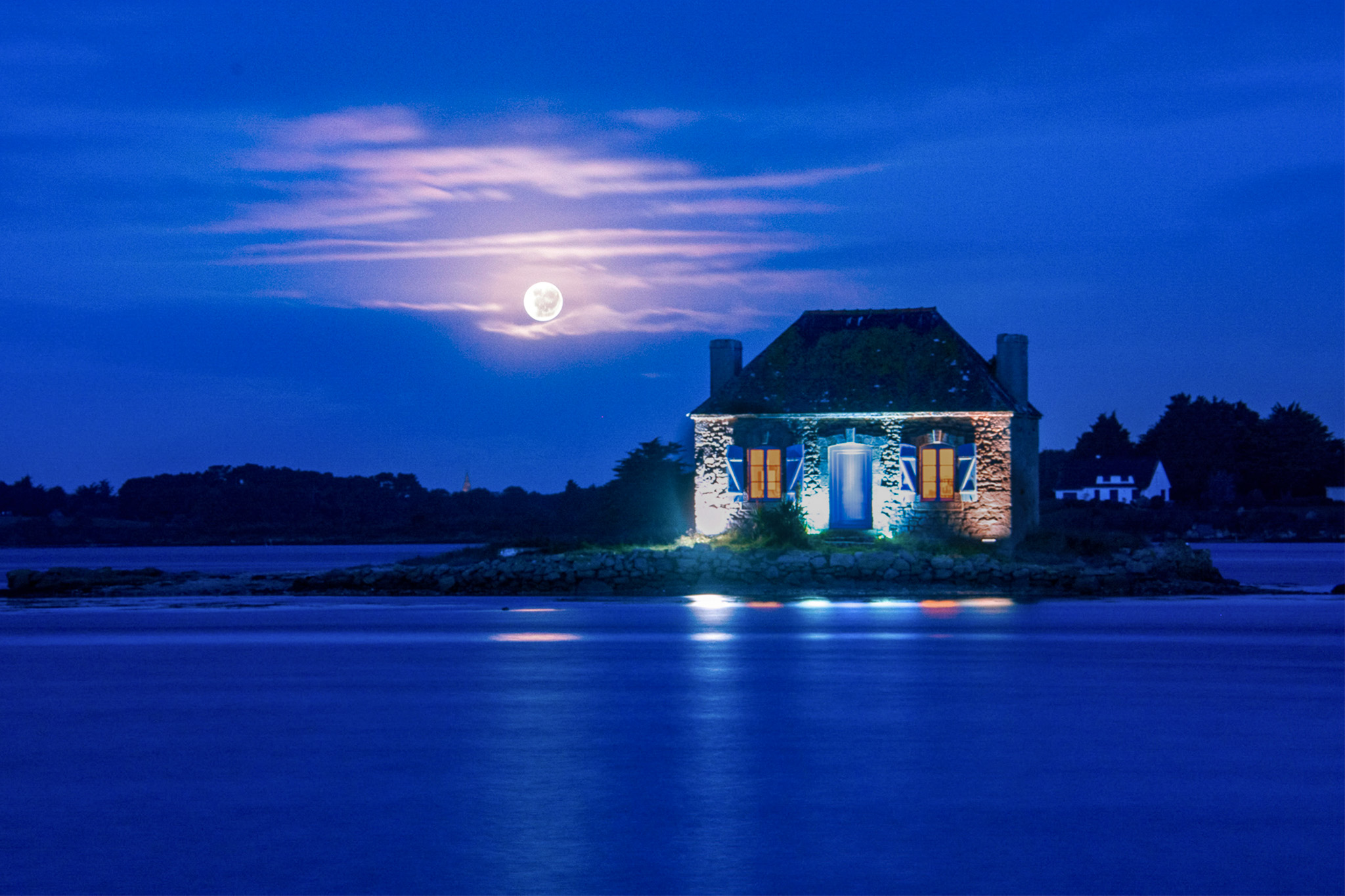 Saint-Cado, Pleine Lune